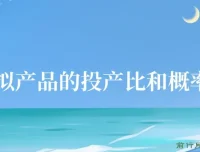 4000多字解析做虚拟产品的投产比和概率问题