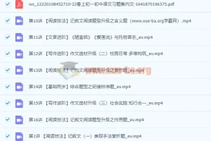 初一春季语文全国版S加课程（霍婉）