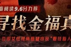 有声小说《寻找金福真》：豆瓣阅读悬疑年榜作品，66集完结