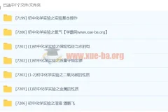 初中化学化学实验专题课程