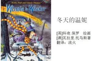 儿童绘本故事PPT《冬天的温妮》