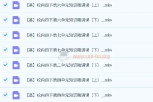 四年级小学语文A+课程 – 张弛