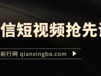 微信短视频抢先课：全方位掌握微信视频号运营技巧
