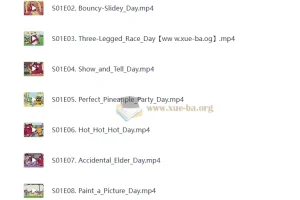 BBC情感教育启蒙动画《小怪兽阿蒙Love Monster》1 – 3季