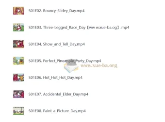 BBC情感教育启蒙动画《小怪兽阿蒙Love Monster》1 – 3季