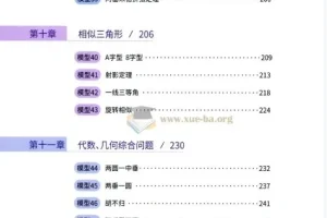 作业帮初中几何48模型课程