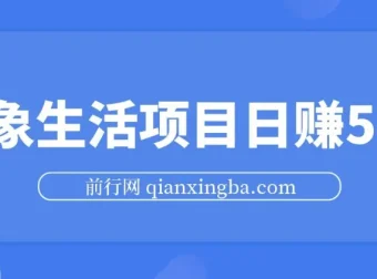 粉象生活项目：实现日赚500的秘诀