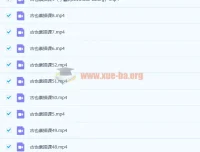 零基础到高级：人物头像绘画排线美术视频课程52讲