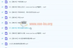 2024高三高考地理张艳平一轮复习课程（下）