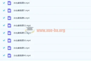 零基础到高级：人物头像绘画排线美术视频课程52讲