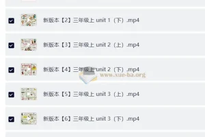过目不忘小学英语单词海报课程