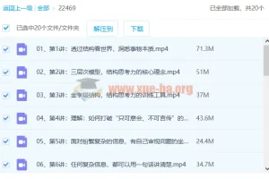 《结构思考力：透过结构看思考》