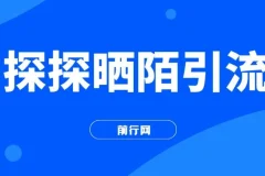 探探陌陌引流吸粉，小白当天变现300+