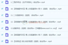 徐丝雨初三数学2023寒假A+班