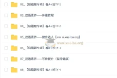 2026初二春上初中英语双语素养自主学习课程 – 张玮珂