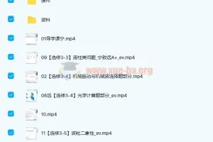 宁致远2022届高考物理目标A+班寒假班与春季班二轮联报课程
