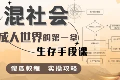 混社会：步入成人世界的生存手段课