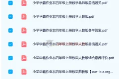 2024年春季小学学霸作业本