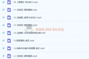 高二物理龚政A班暑秋联报课程（2023暑假班19讲）