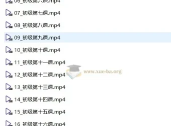 中央音乐学院初级音基考试视频课程