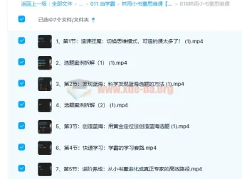 林雨小书童思维课：掌握高效学习与选题技巧
