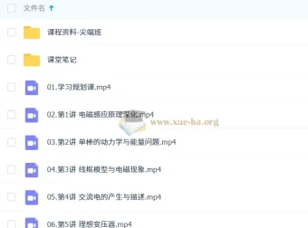 何连伟高二物理二轮A+尖端寒假班课程