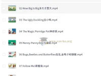 英语故事有声绘本（视频）