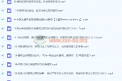 王受之教授：世界建筑史（现代篇）36集全