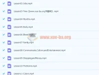 憨爸巫老师剑桥英语KET单词课20讲