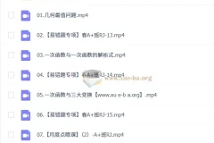 2024 – 2025初二数学徐丝雨A+课程（暑假、秋季、寒假、春季班）