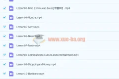 憨爸巫老师剑桥英语KET单词课20讲