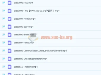 憨爸巫老师剑桥英语KET单词课20讲