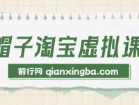 黑帽子淘宝虚拟课程：个人IP品牌打造与淘宝虚拟经营