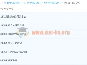 赵成程初中八年级语文课程