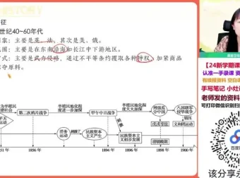 2024刘莹莹高三历史二轮复习班：高考冲刺与题型精讲