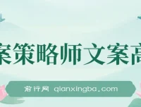 《文案策略师》：揭秘文案营销高手的秘密，一次学完少走弯路