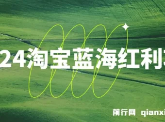 2024淘宝蓝海红利项目：无脑搬运，小白轻松月入五位数