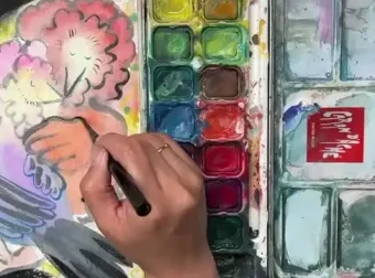 贵图子艺术插画视频课程