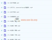 小安老师手机摄影系统课：拍摄、剪辑、思维与辅导全面提升