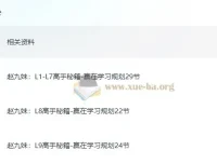 高手秘籍：赢在学习规划(L1 – L9)