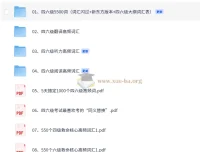 四六级单词资料：听力、翻译、阅读高频词汇及5500词汇表