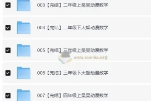 《大智与呆呆动漫数学》小学数学动画课程