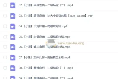 杨震高三高考数学二轮S寒假班课程