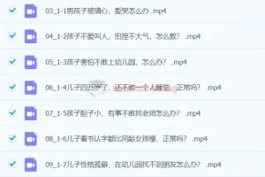 盛国恒《男孩成长中的61个问题》在线视频课