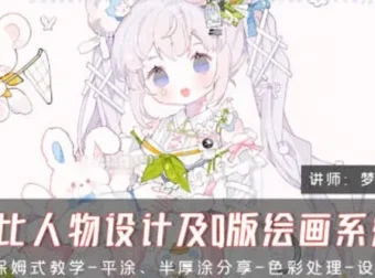梦里呀呀呀CG正比人物与Q版绘画系统课