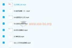 刘天麒高中数学大招课：七哥大招秀