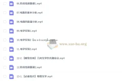 跳跳学长高中高二物理一轮暑秋班