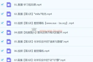 2024高一化学林森寒假班S课程