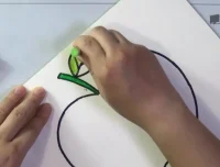 7天学会亮彩蜡笔儿童画教程（零基础入门）