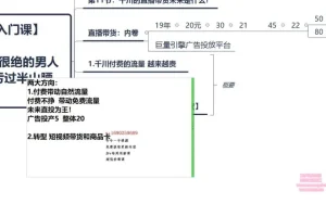 抖音千川投放实战：新手快速掌握流量获取技巧